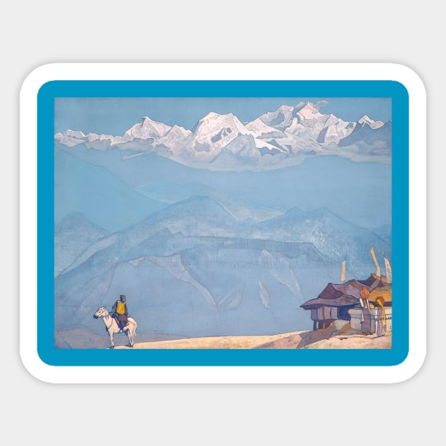 Nicholas Roerich's Painting Remember Sticker by Star Scrunch